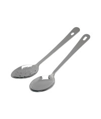 Stainless Steel Serving Spoons - Hanging Hole